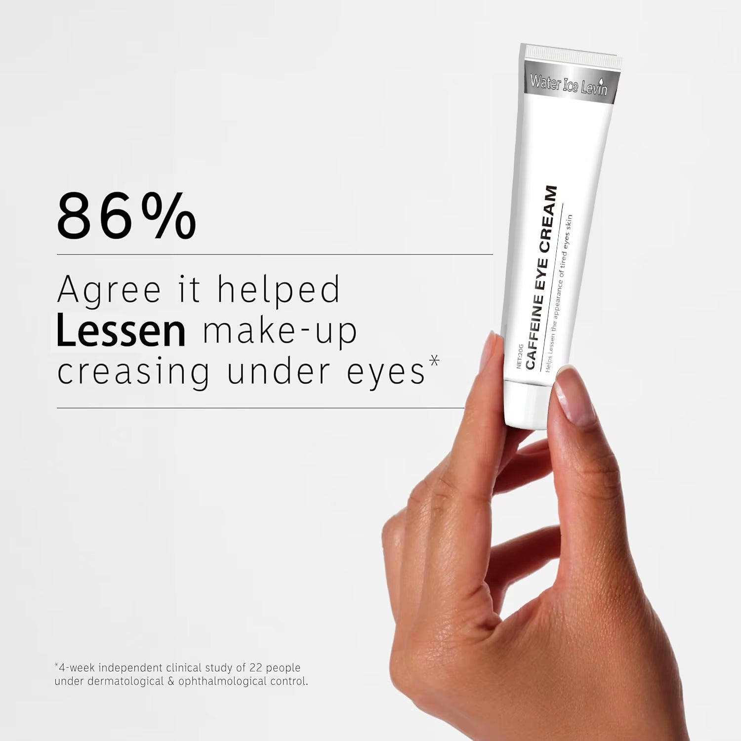 Caffeine Eye Cream Helps Reduce the Appearance of the Eyes