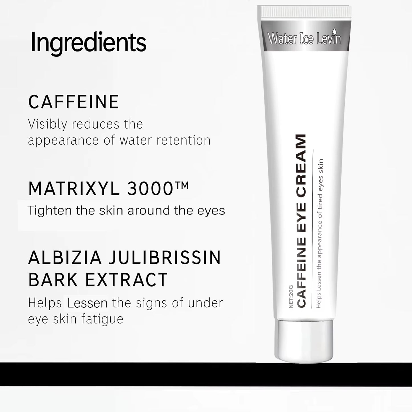 Caffeine Eye Cream Helps Reduce the Appearance of the Eyes