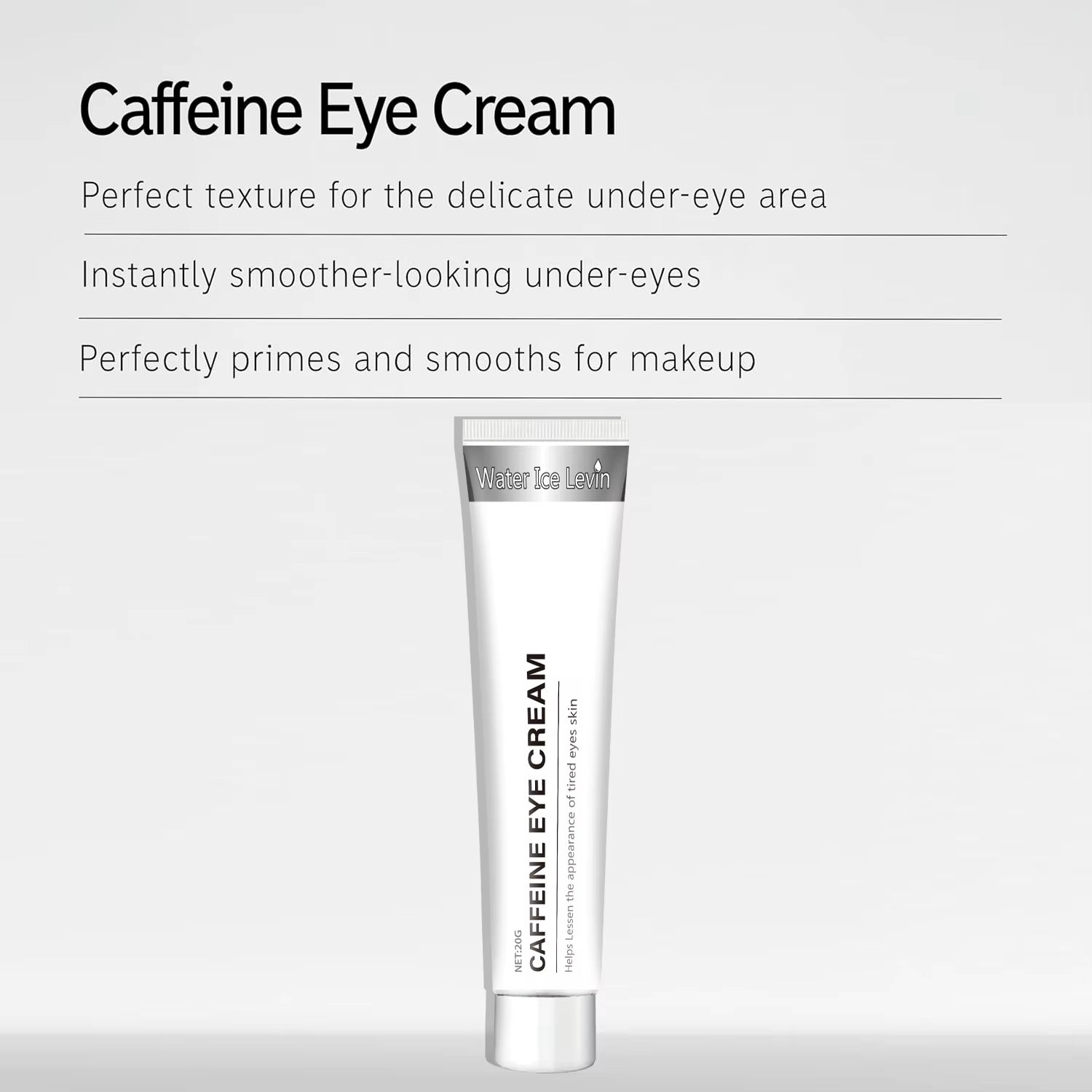 Caffeine Eye Cream Helps Reduce the Appearance of the Eyes
