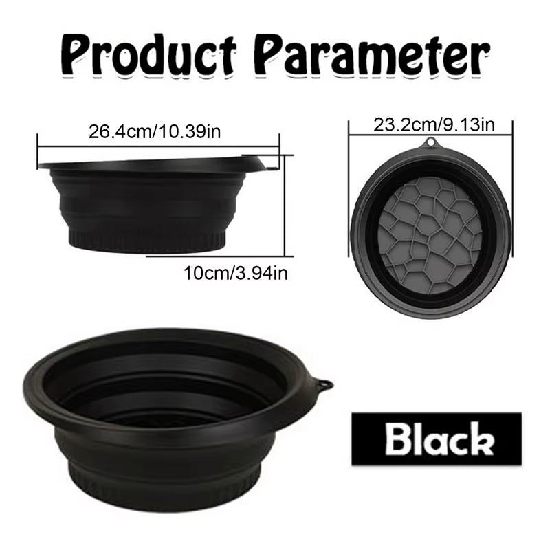 Protable Face Ice Bath Bowl for Facials Plunge Dipping Face Folding Ice Facials Washbasin Facials Skin Care Tool for Home Travel