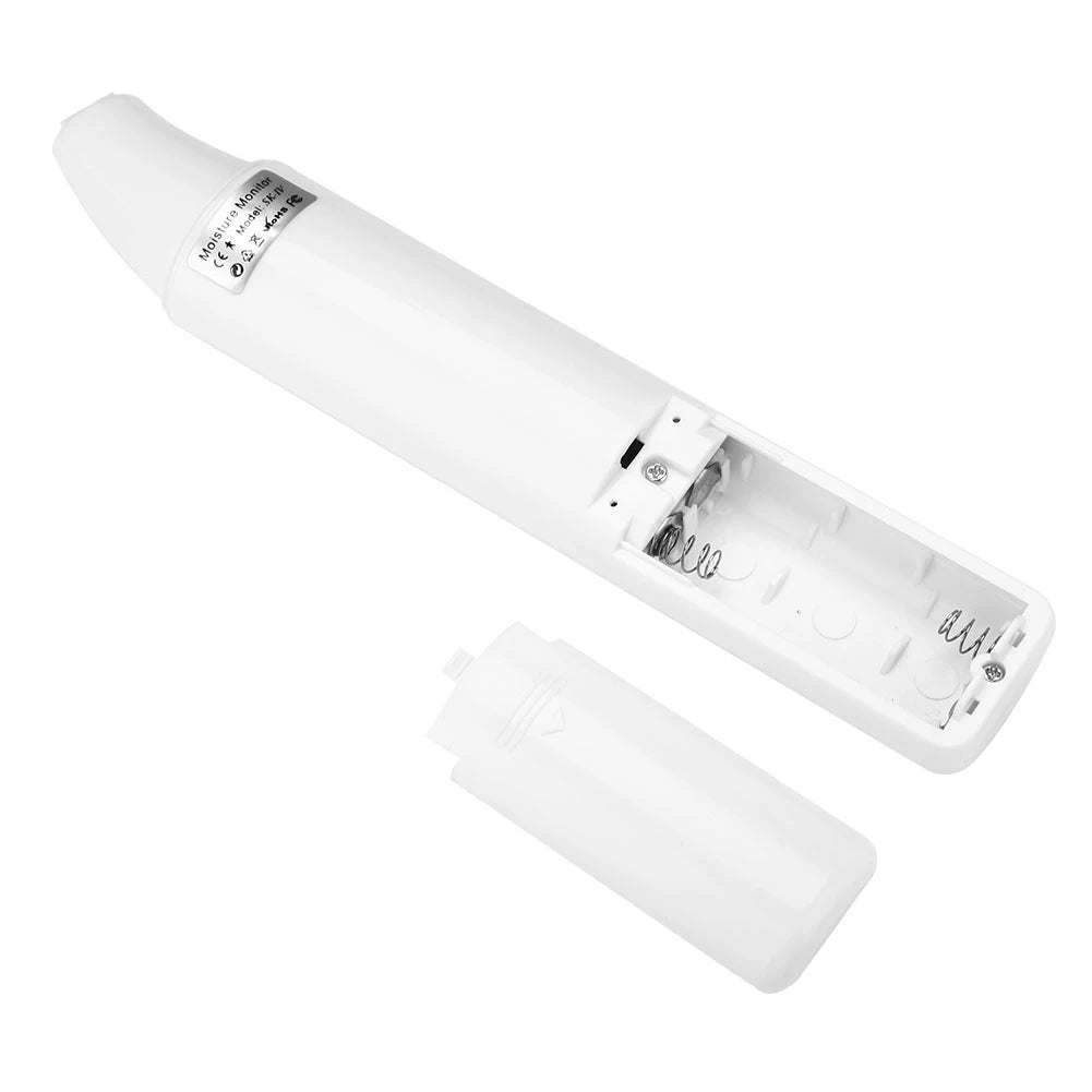 Skin Moisture Detector 0~99.9% Digital LCD Skin Face Moisture Oil Analyzer Monitor Tester Detector Skin Oil Tester Skin Tester